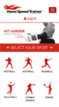 Mobile Screenshot of handspeedtrainer.com